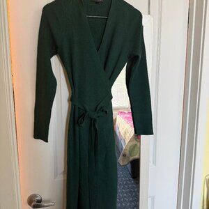 Banana Republic Green Sweater Dress NWOT